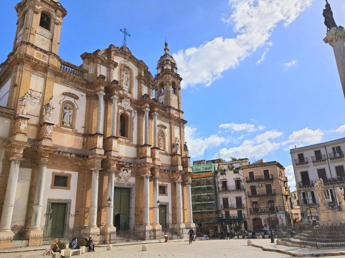 A Casa Di Claudia Lägenhet Palermo Exteriör bild